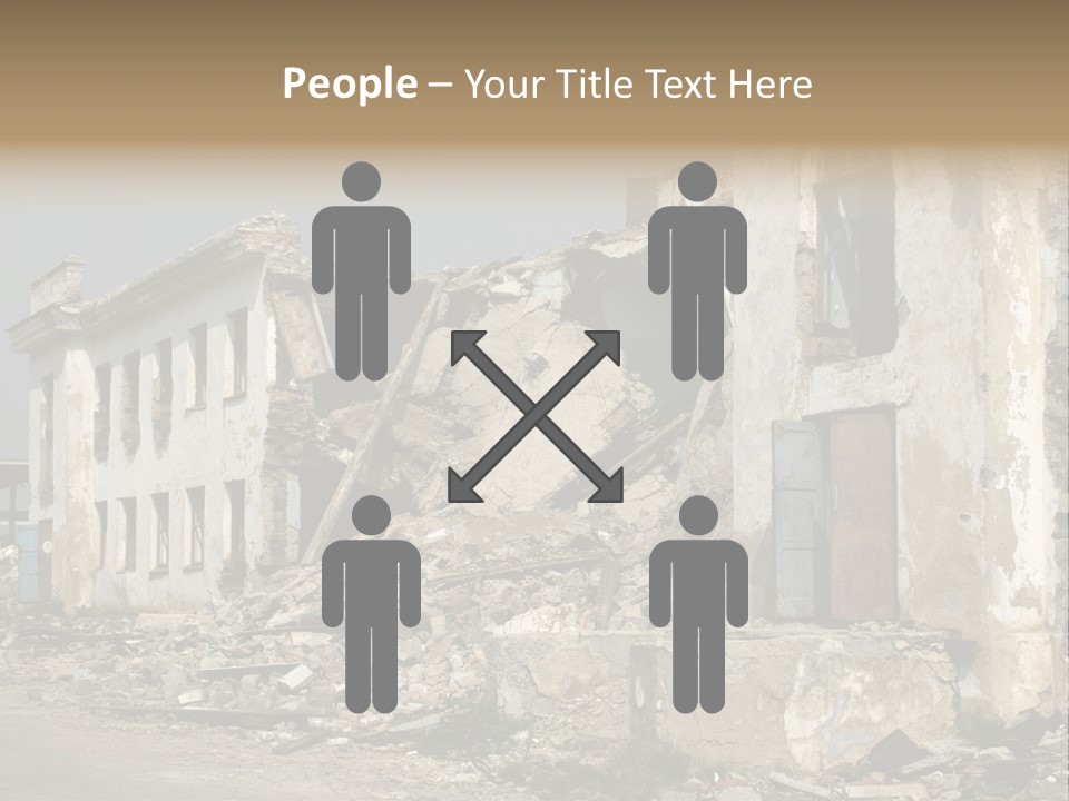 Russian Heap Rubbish PowerPoint Template
