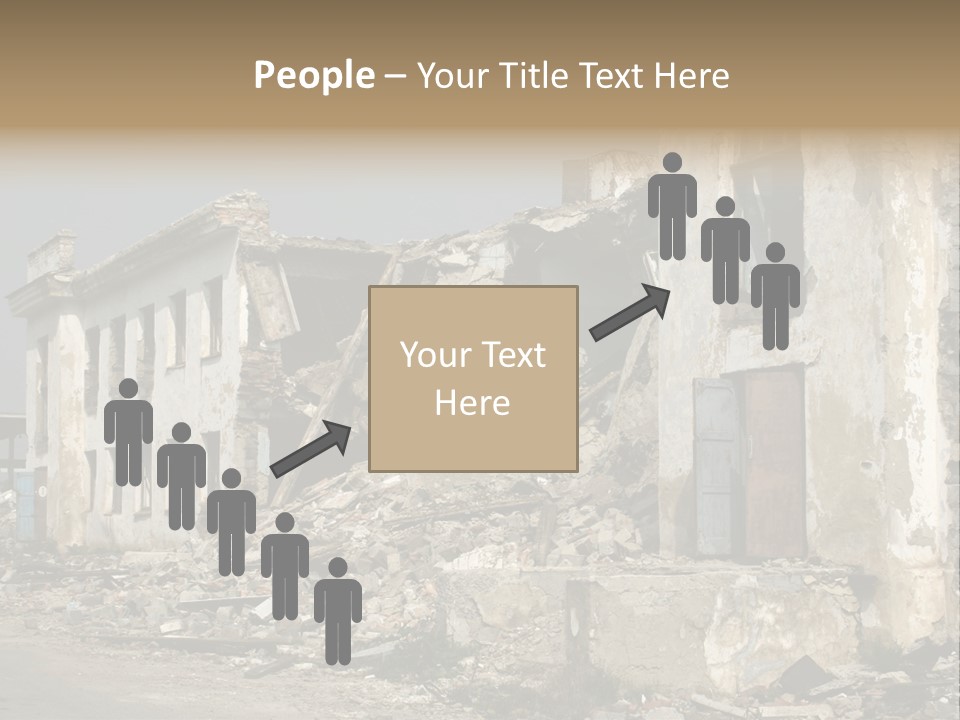 Russian Heap Rubbish PowerPoint Template
