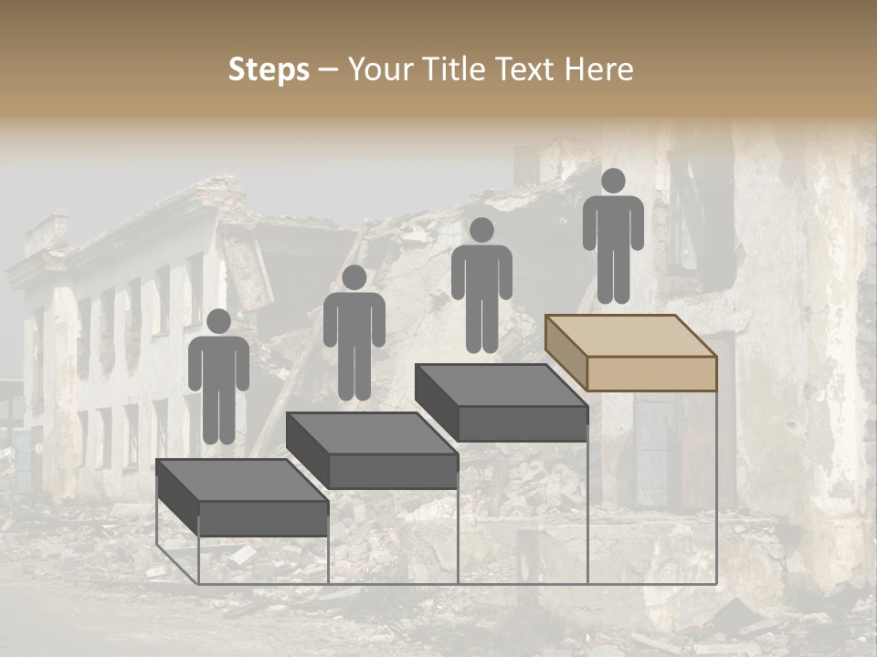 Russian Heap Rubbish PowerPoint Template