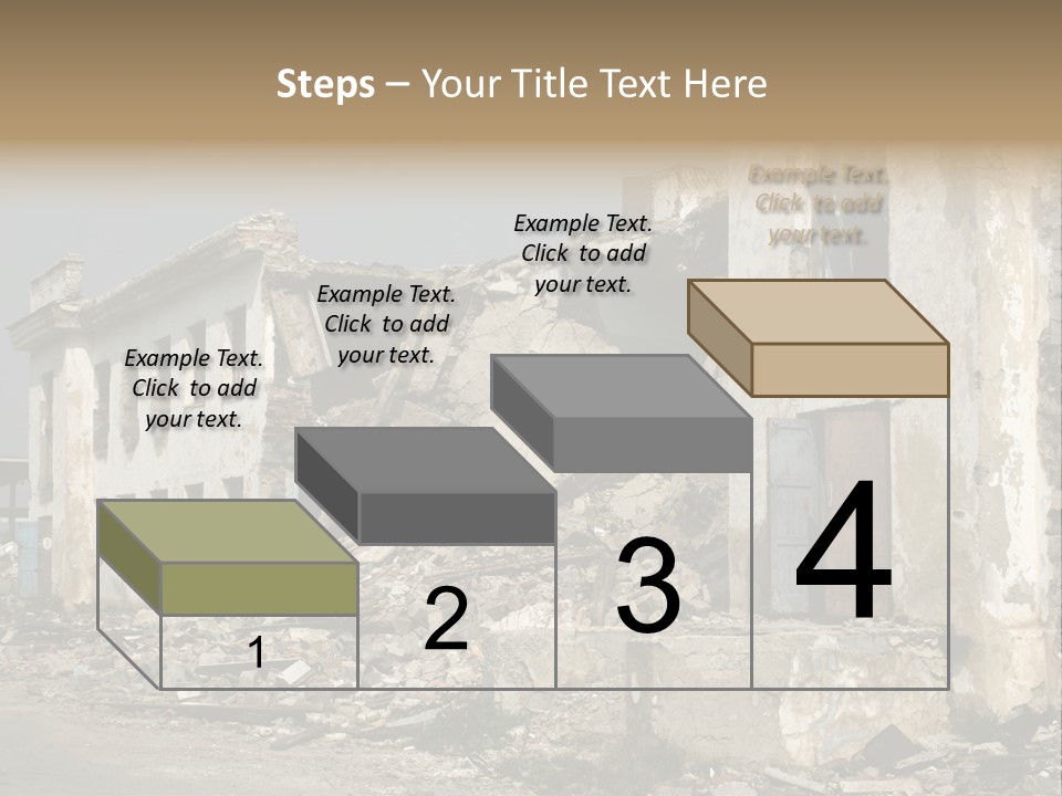 Russian Heap Rubbish PowerPoint Template