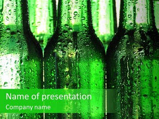 Beer Bottles PowerPoint Template