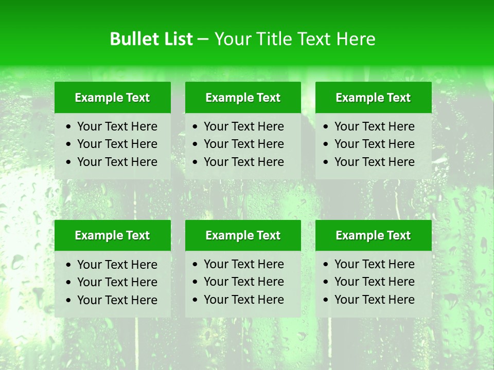 Beer Bottles PowerPoint Template