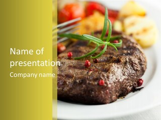 Ojo De Bife PowerPoint Template