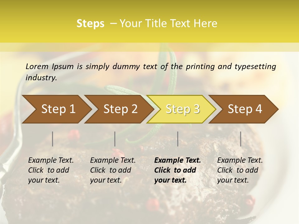 Ojo De Bife PowerPoint Template
