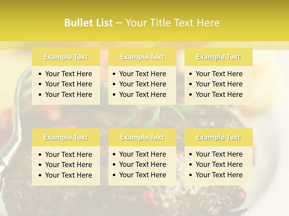 Ojo De Bife PowerPoint Template