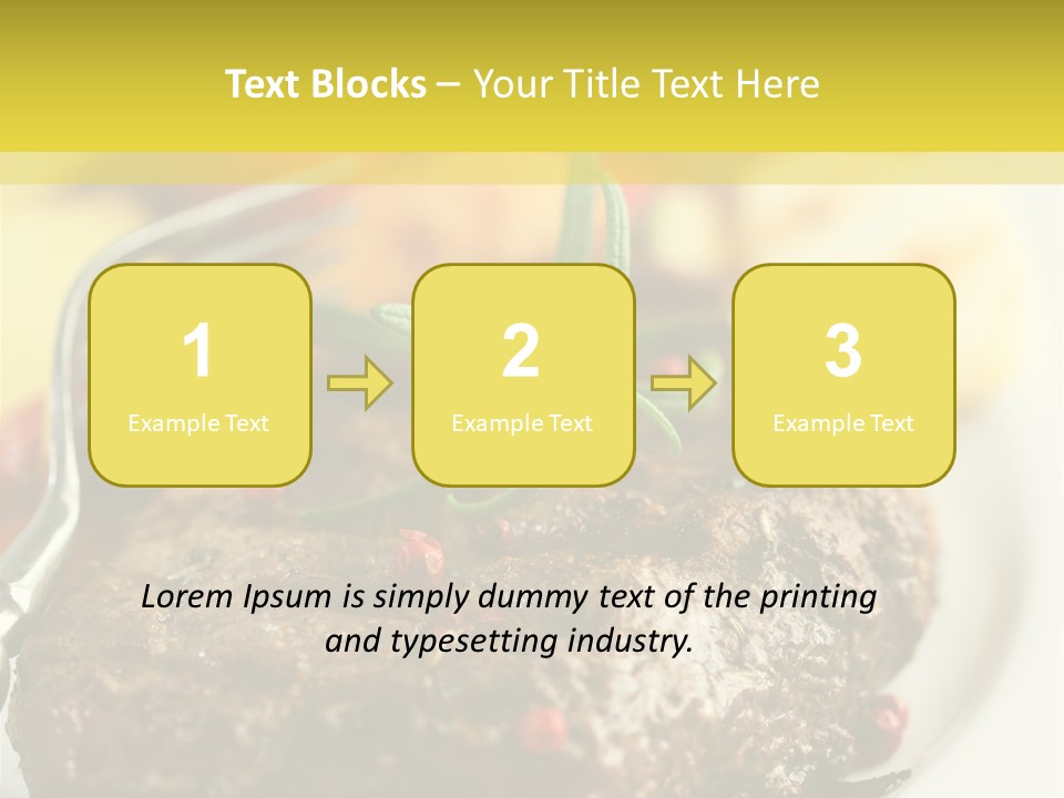 Ojo De Bife PowerPoint Template