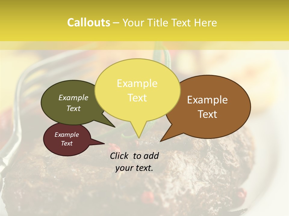 Ojo De Bife PowerPoint Template