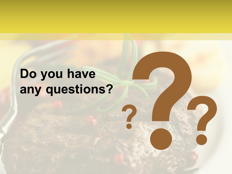 Ojo De Bife PowerPoint Template