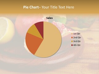 Nutrition Cup Organic PowerPoint Template