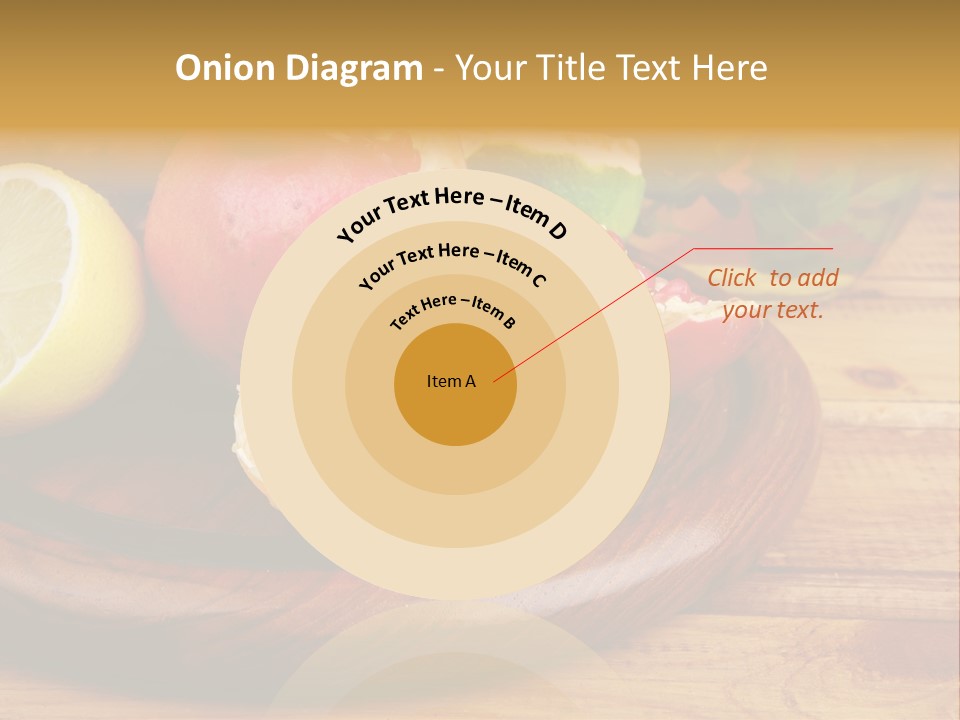 Nutrition Cup Organic PowerPoint Template