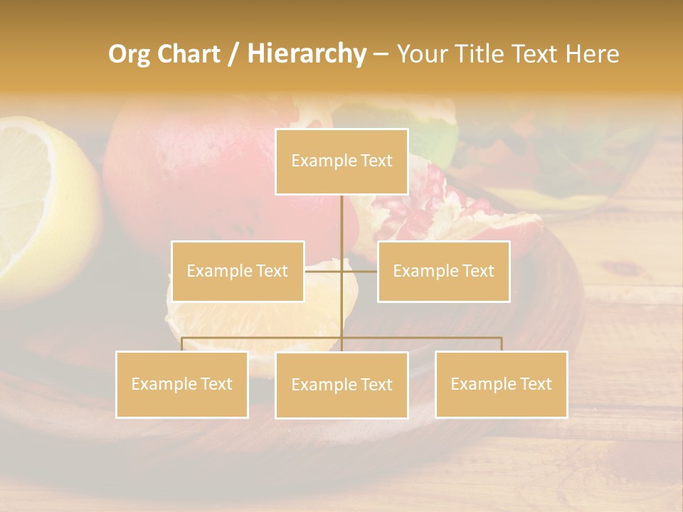 Nutrition Cup Organic PowerPoint Template