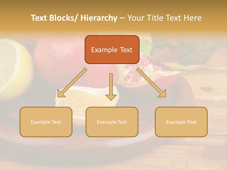 Nutrition Cup Organic PowerPoint Template