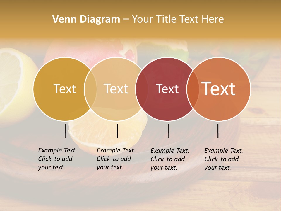 Nutrition Cup Organic PowerPoint Template