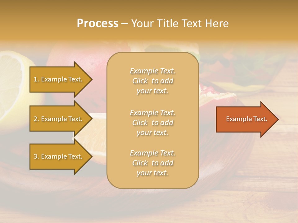 Nutrition Cup Organic PowerPoint Template