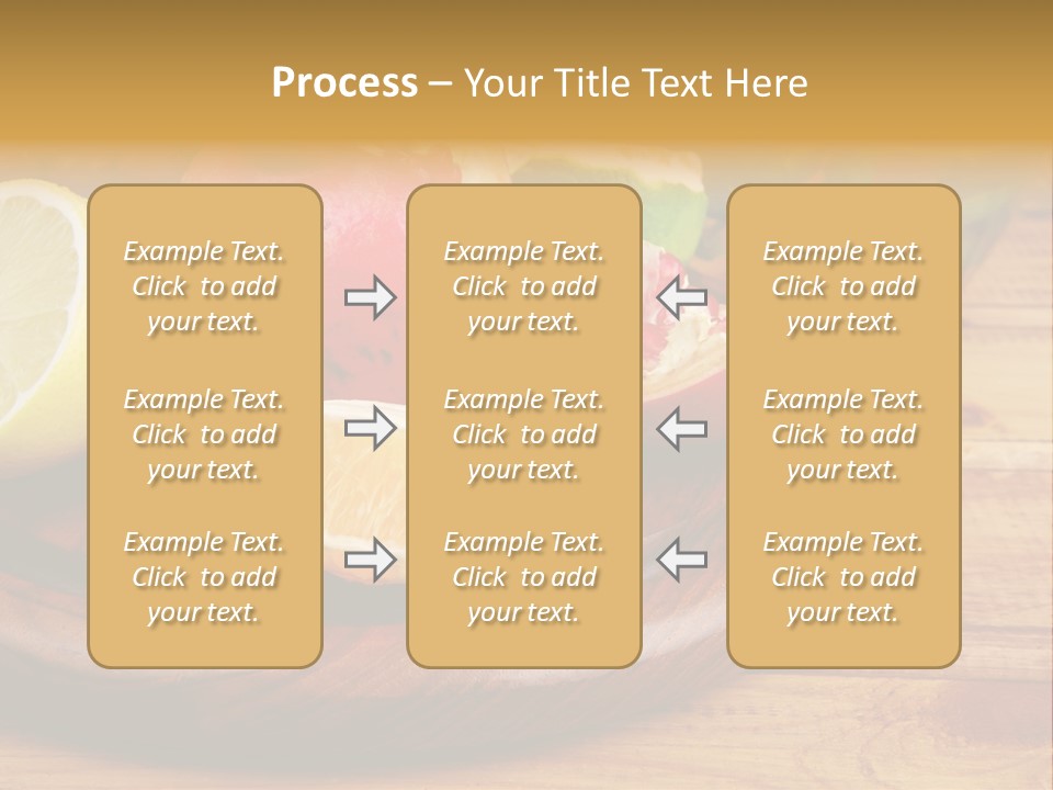 Nutrition Cup Organic PowerPoint Template