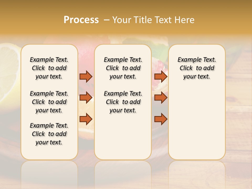 Nutrition Cup Organic PowerPoint Template