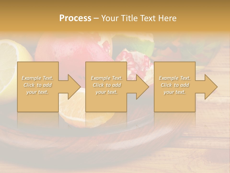 Nutrition Cup Organic PowerPoint Template