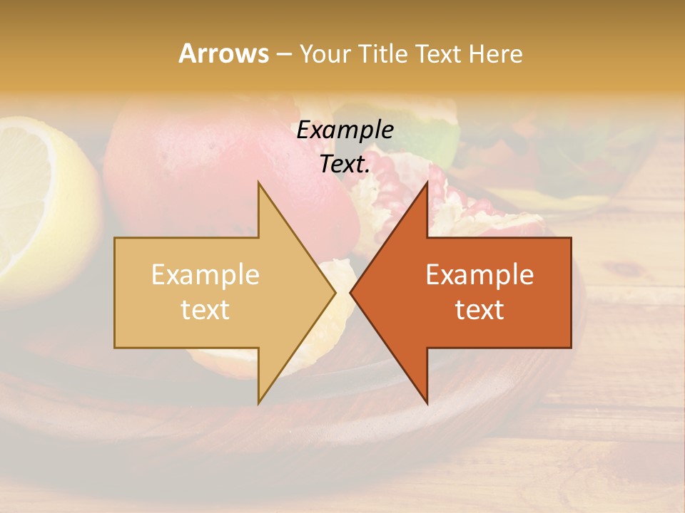 Nutrition Cup Organic PowerPoint Template