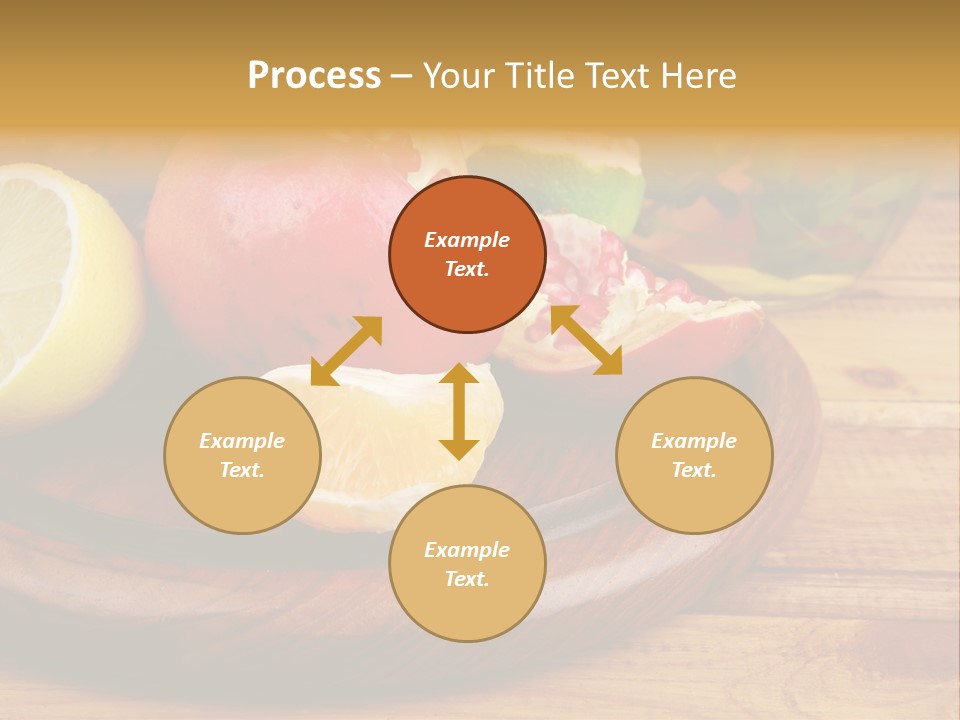 Nutrition Cup Organic PowerPoint Template