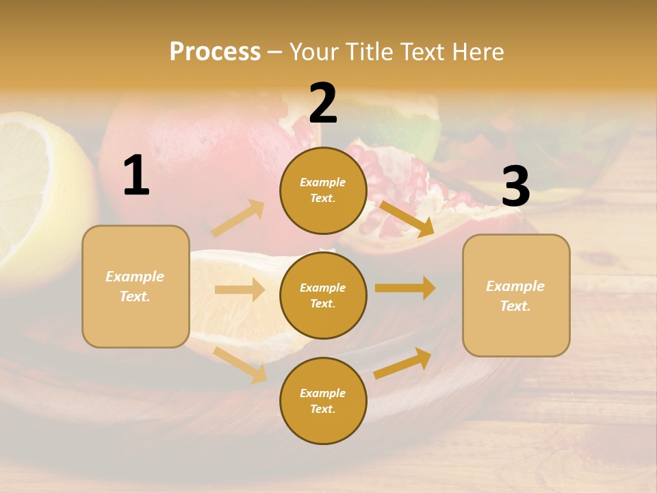 Nutrition Cup Organic PowerPoint Template