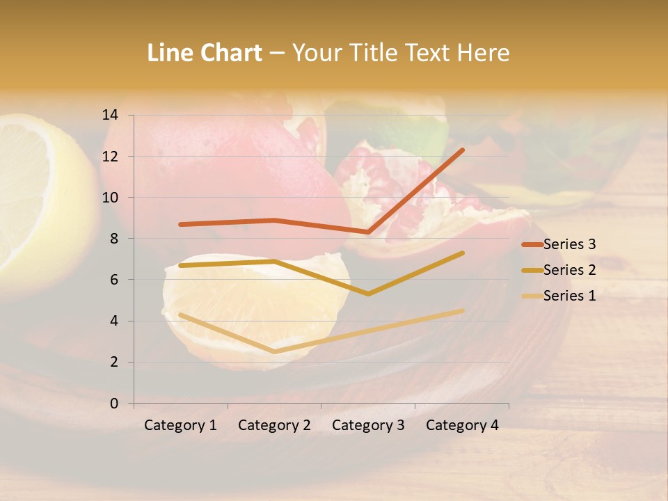 Nutrition Cup Organic PowerPoint Template