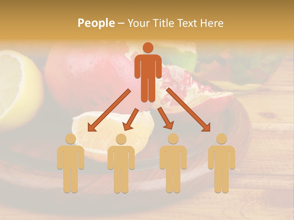 Nutrition Cup Organic PowerPoint Template