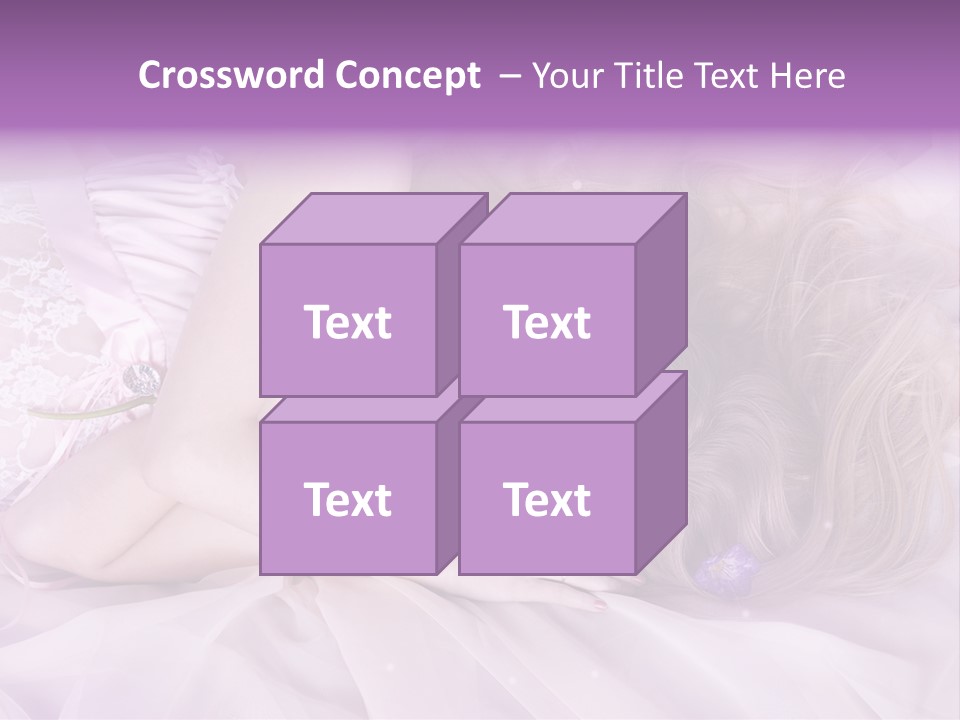 Woman Beautiful PowerPoint Template