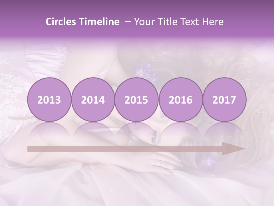 Woman Beautiful PowerPoint Template