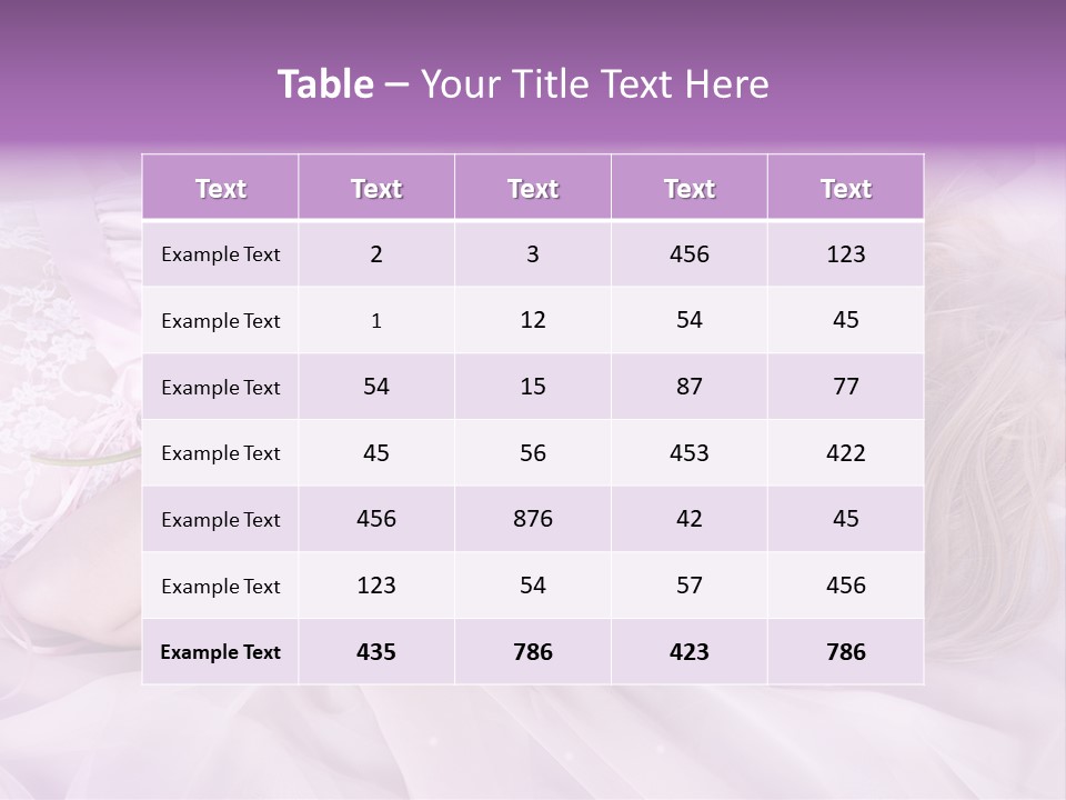 Woman Beautiful PowerPoint Template