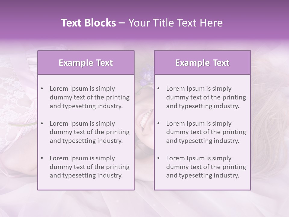 Woman Beautiful PowerPoint Template