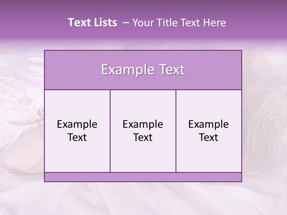 Woman Beautiful PowerPoint Template