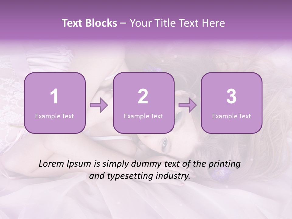 Woman Beautiful PowerPoint Template