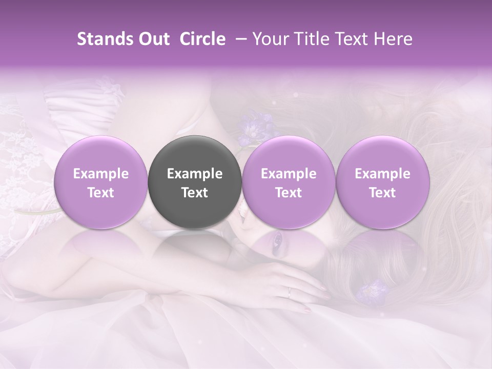 Woman Beautiful PowerPoint Template