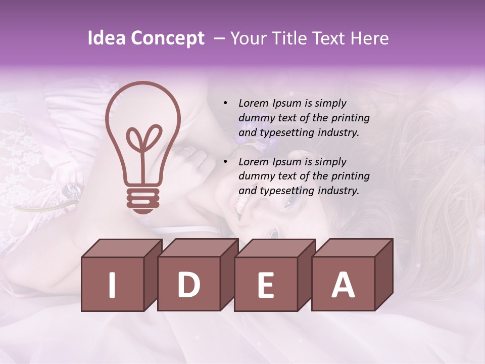 Woman Beautiful PowerPoint Template