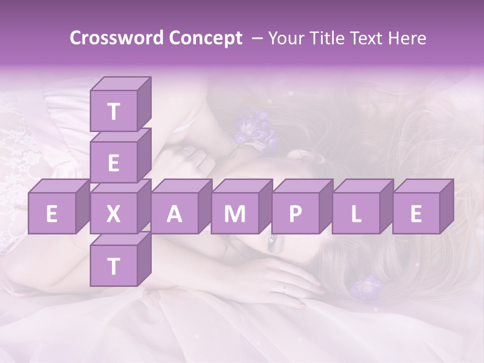 Woman Beautiful PowerPoint Template