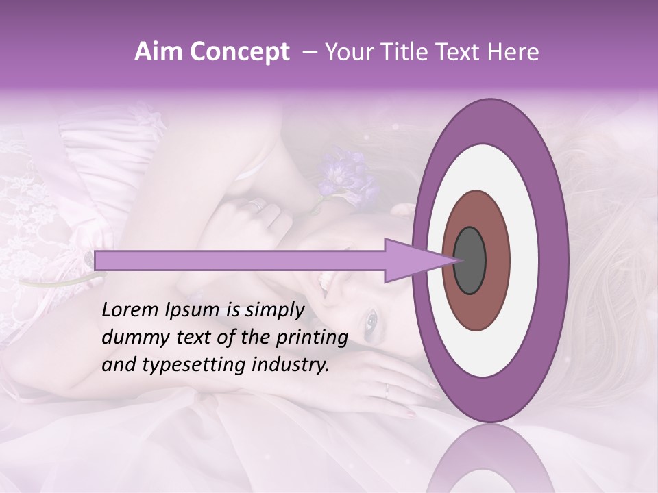 Woman Beautiful PowerPoint Template