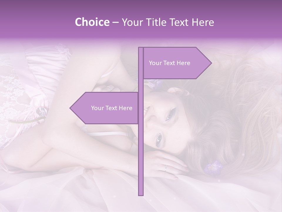 Woman Beautiful PowerPoint Template