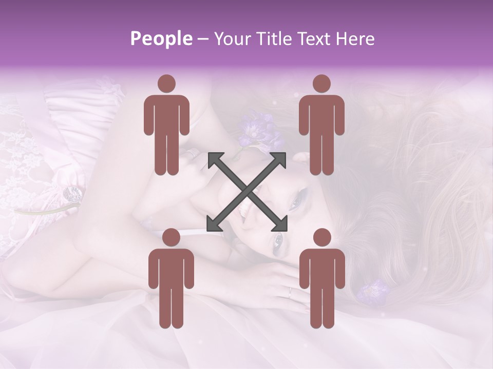 Woman Beautiful PowerPoint Template
