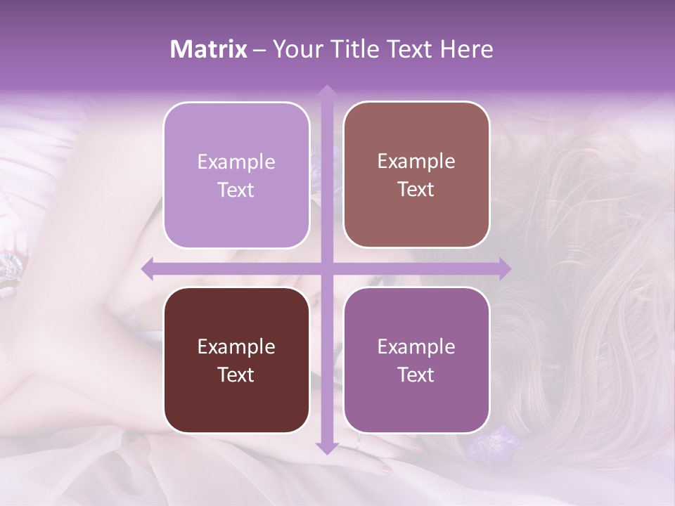 Woman Beautiful PowerPoint Template