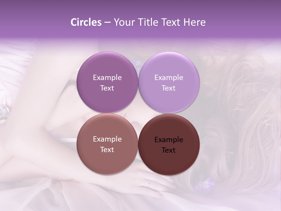 Woman Beautiful PowerPoint Template