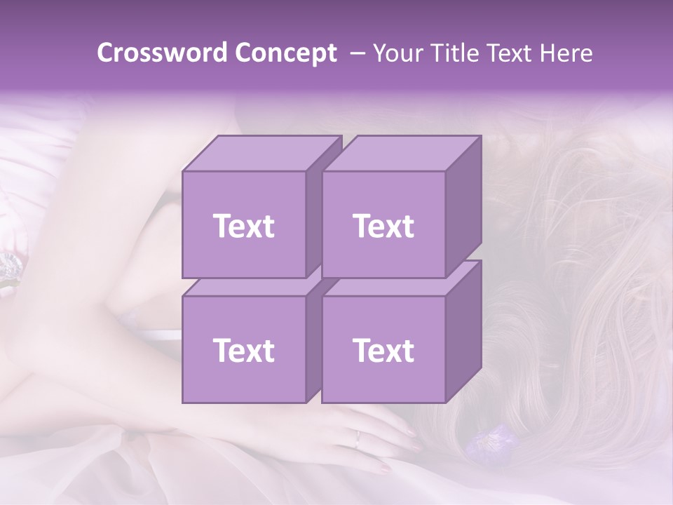 Woman Beautiful PowerPoint Template