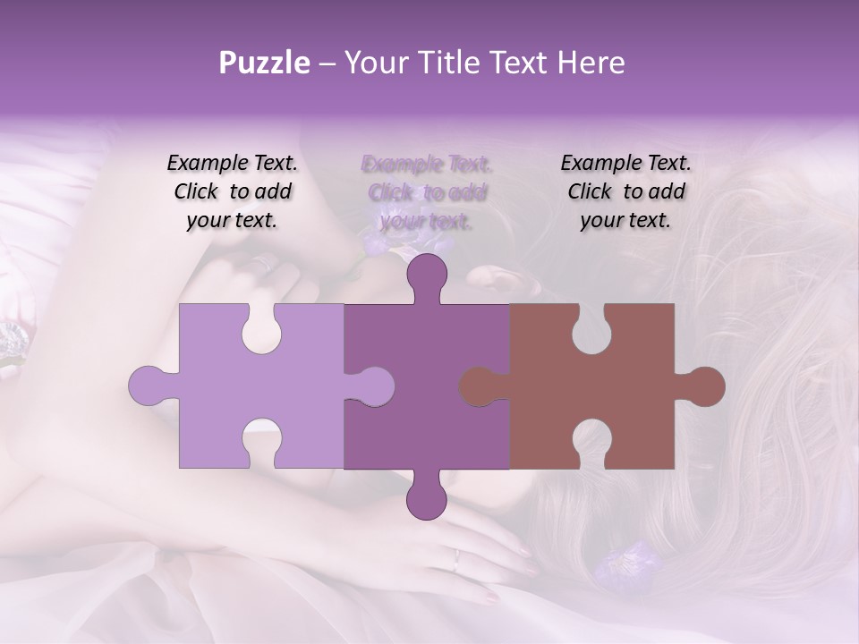 Woman Beautiful PowerPoint Template