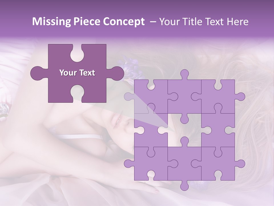 Woman Beautiful PowerPoint Template