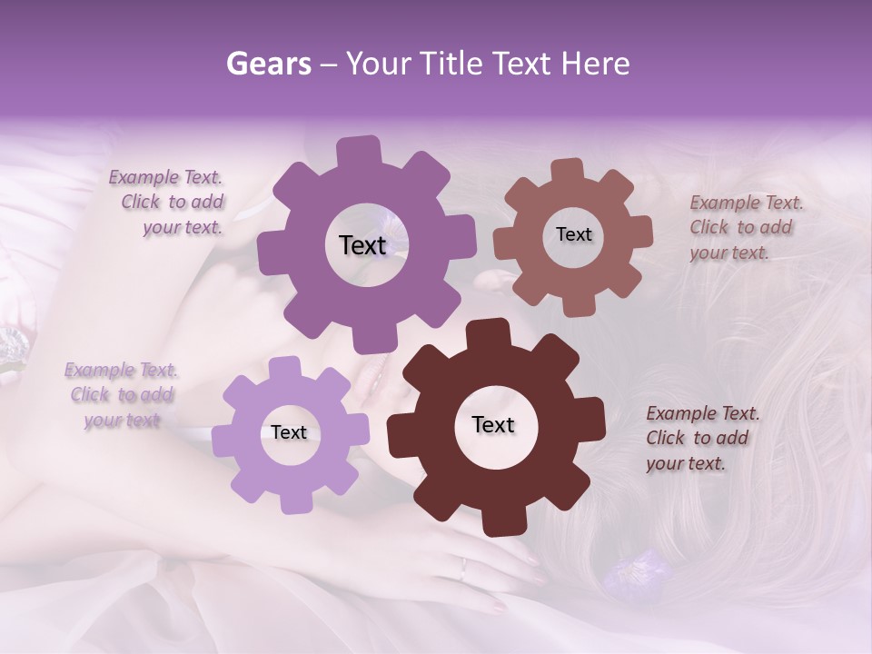 Woman Beautiful PowerPoint Template