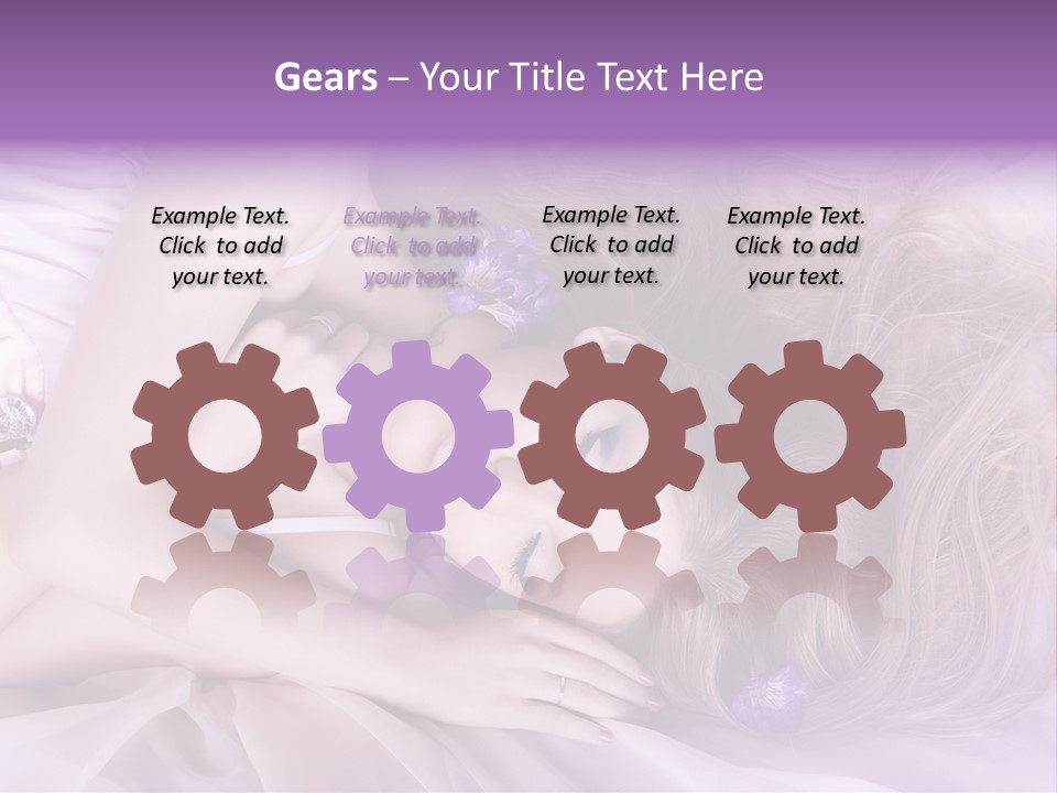 Woman Beautiful PowerPoint Template