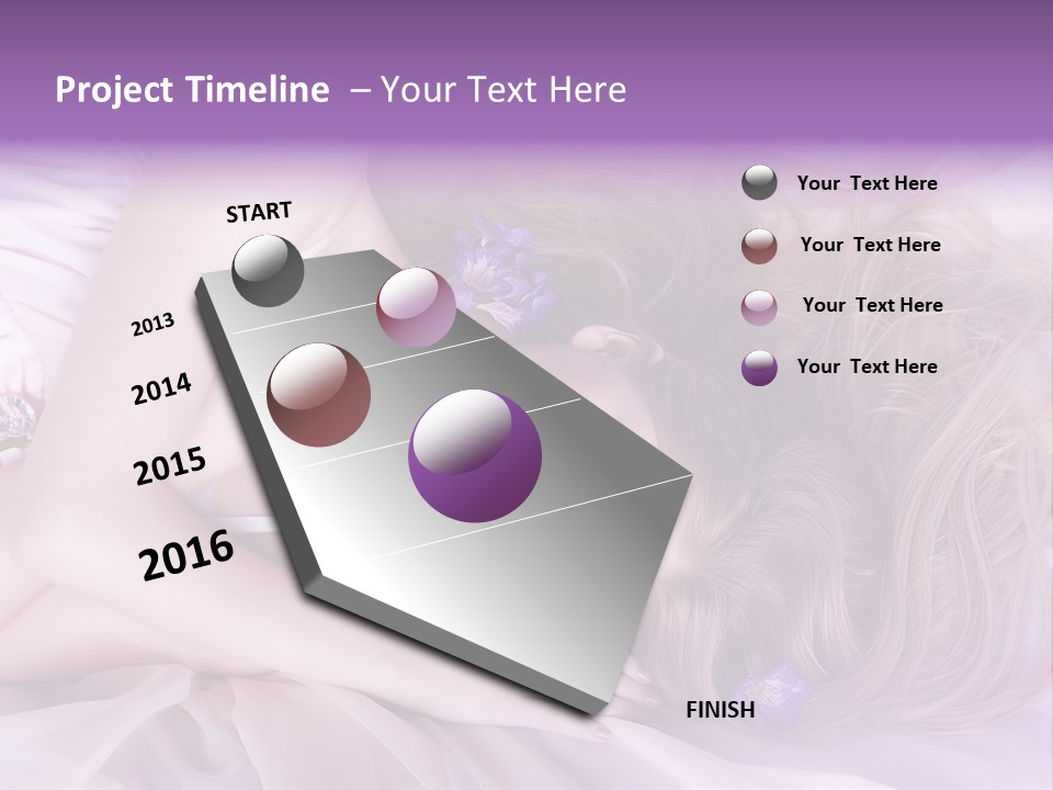 Woman Beautiful PowerPoint Template