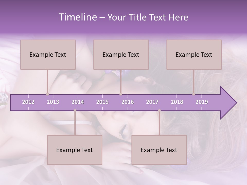 Woman Beautiful PowerPoint Template