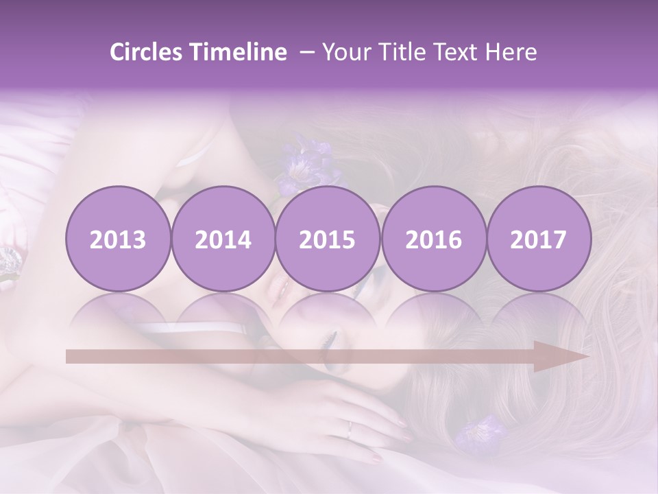 Woman Beautiful PowerPoint Template