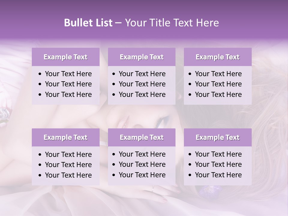 Woman Beautiful PowerPoint Template