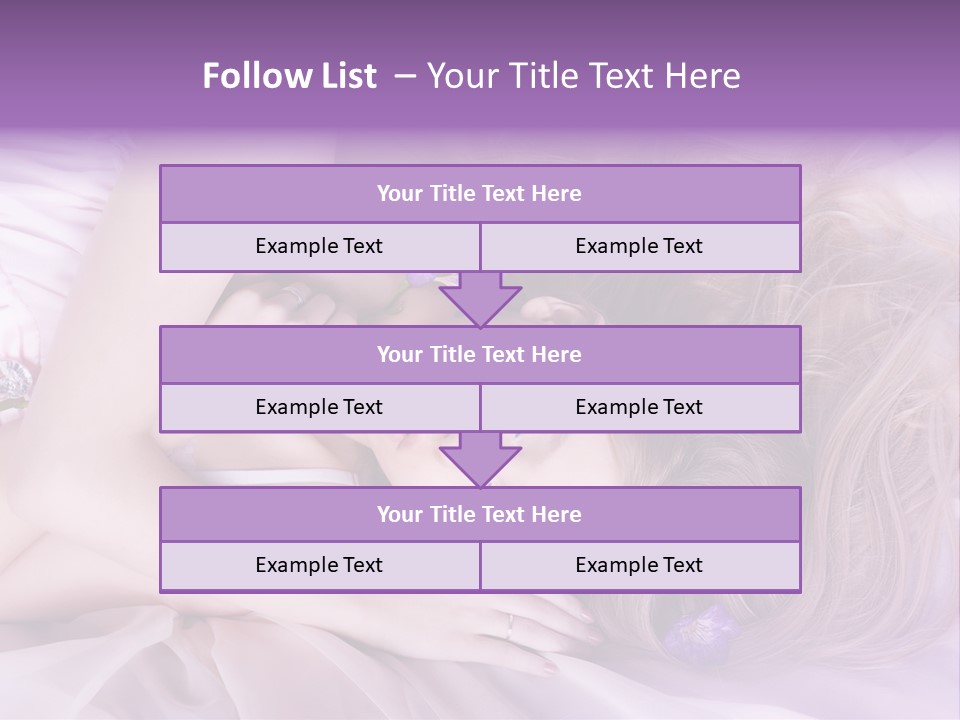 Woman Beautiful PowerPoint Template